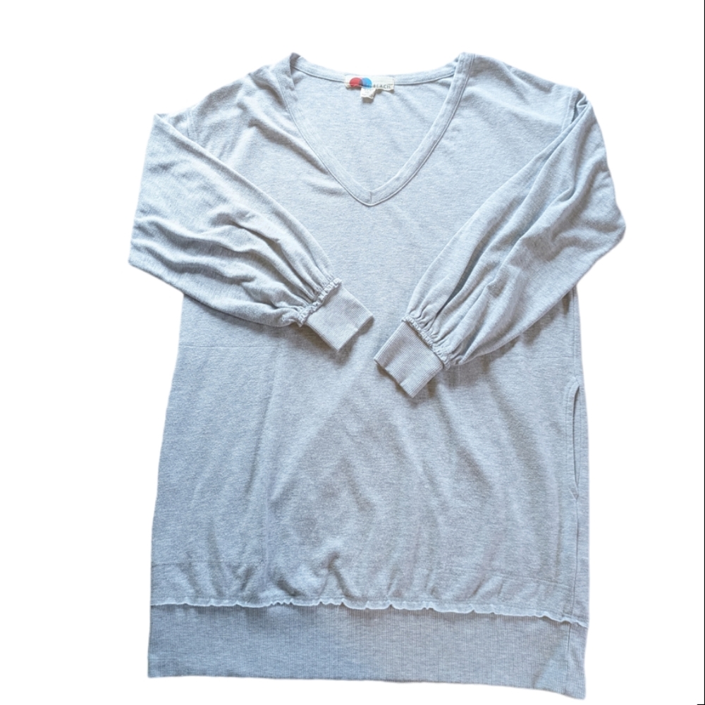 Free People Beach Puff Sleeve Sweatshirt size XS